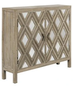 Uttermost Tahira Mirrored Accent Cabinet Chests & Cabinets