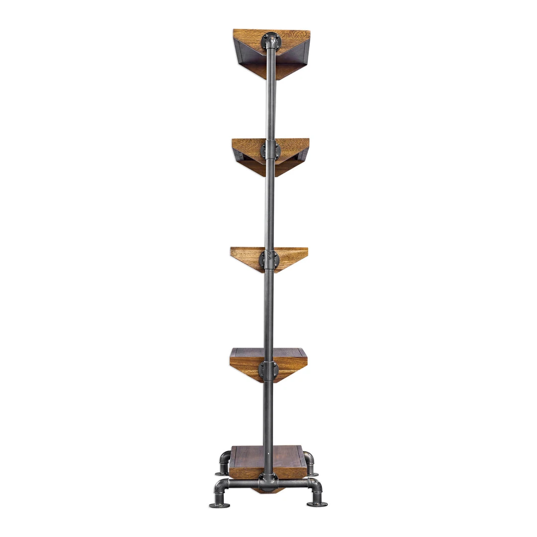 Uttermost Rhordyn Industrial Etagere 8 Uttermost Rhordyn Industrial Etagere