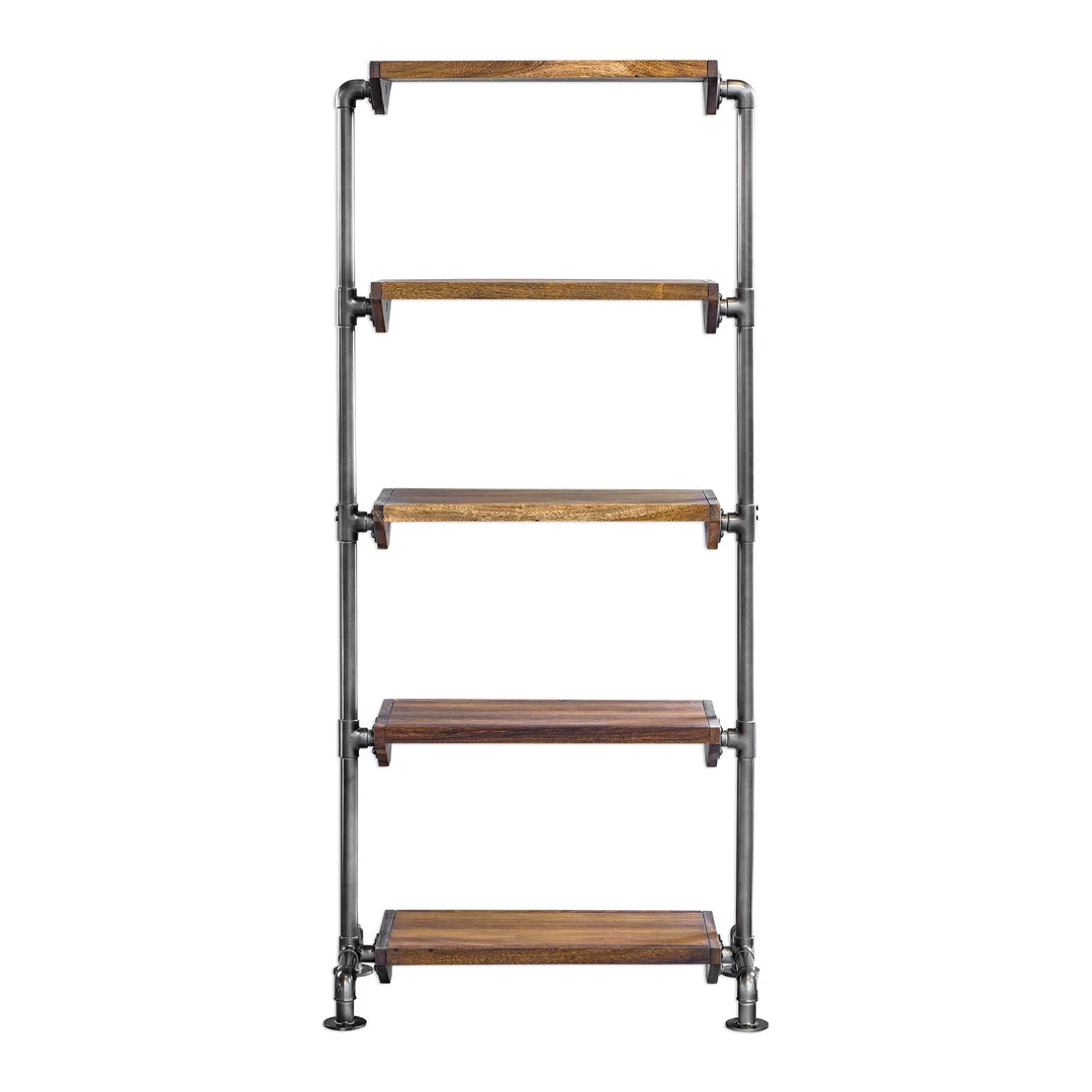 Uttermost Rhordyn Industrial Etagere 3 Uttermost Rhordyn Industrial Etagere