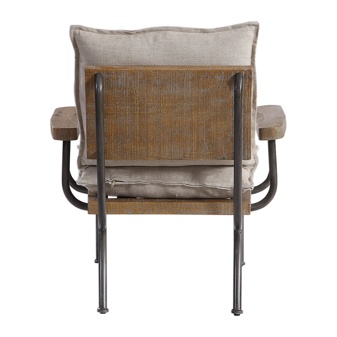 Uttermost Declan Industrial Accent Chair LIVING ROOM 8 Uttermost Declan Industrial Accent Chair LIVING ROOM