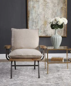 Uttermost Declan Industrial Accent Chair LIVING ROOM 11 Uttermost Declan Industrial Accent Chair LIVING ROOM