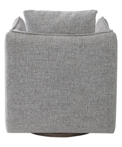 LIVING ROOM Uttermost Corben Gray Swivel Chair