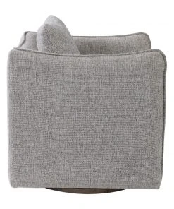 LIVING ROOM Uttermost Corben Gray Swivel Chair