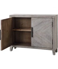 Uttermost Adalind White Washed Accent Cabinet Chests & Cabinets