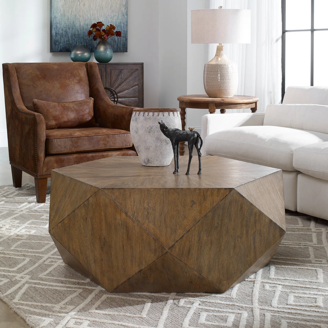Uttermost Volker Honey Coffee Table LIVING ROOM 4 Uttermost Volker Honey Coffee Table LIVING ROOM