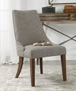 Uttermost Daxton Earth Tone Armless Chair