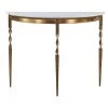 Uttermost Imelda Demilune Console Table LIVING ROOM
