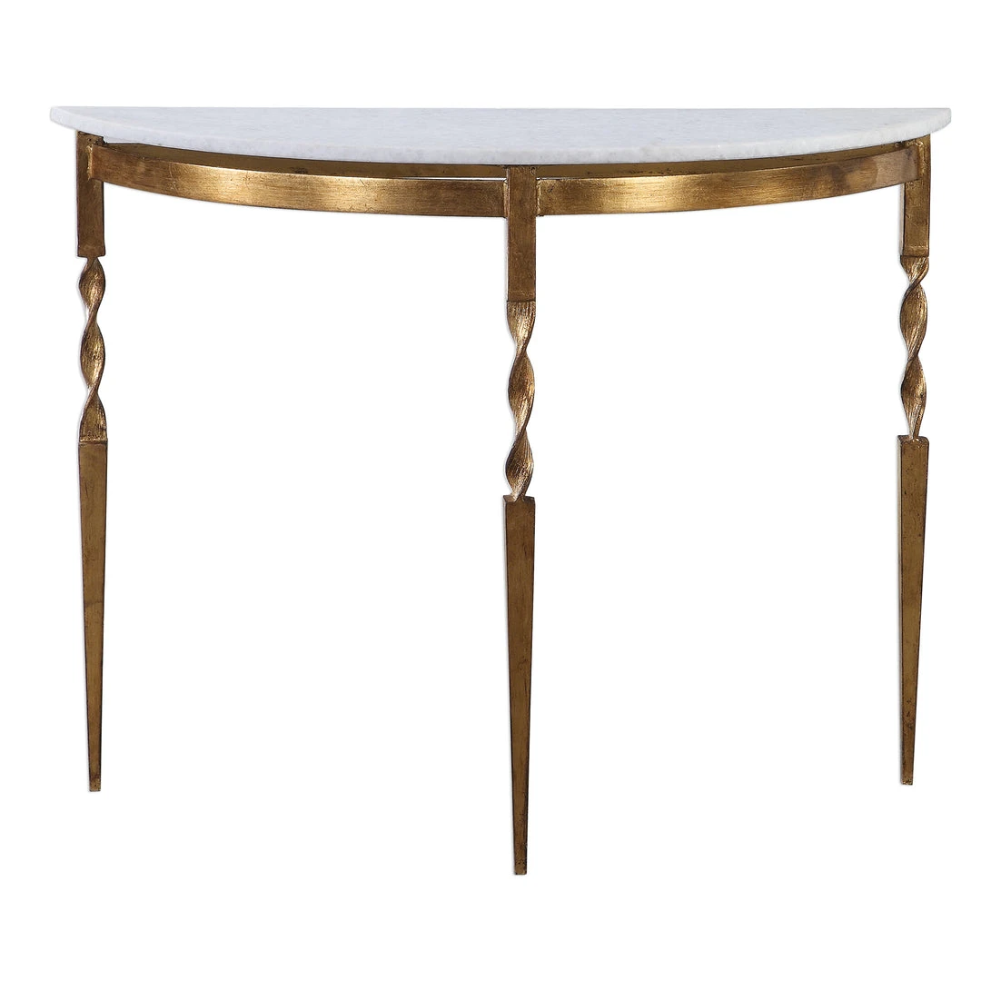 Uttermost Imelda Demilune Console Table LIVING ROOM 3 Uttermost Imelda Demilune Console Table LIVING ROOM