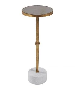 Side & End Tables Uttermost Miriam Round Accent Table 9 Side & End Tables Uttermost Miriam Round Accent Table
