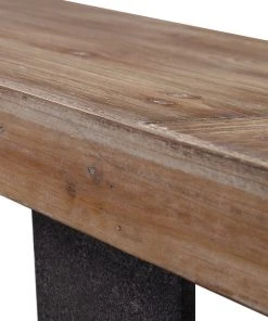 LIVING ROOM Uttermost Freddy Weathered Console Table