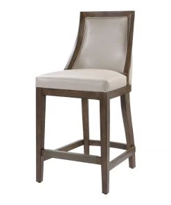 Uttermost Purcell Leather Counter Stool