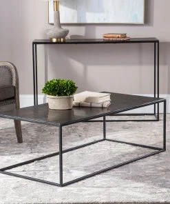LIVING ROOM Uttermost Coreene Industrial Coffee Table