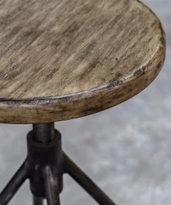 Uttermost Dalvin Industrial Pub Stool
