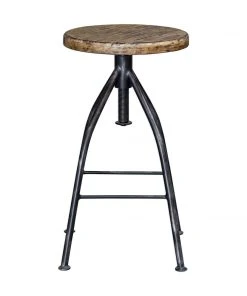 Uttermost Dalvin Industrial Pub Stool