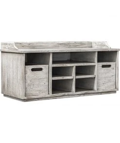 LIVING ROOM Uttermost Ardusin White Hobby Bench 11 LIVING ROOM Uttermost Ardusin White Hobby Bench