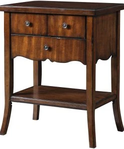 LIVING ROOM Uttermost Carmel Wood End Table