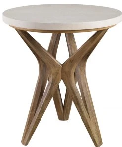 Uttermost Marnie Limestone Side Table