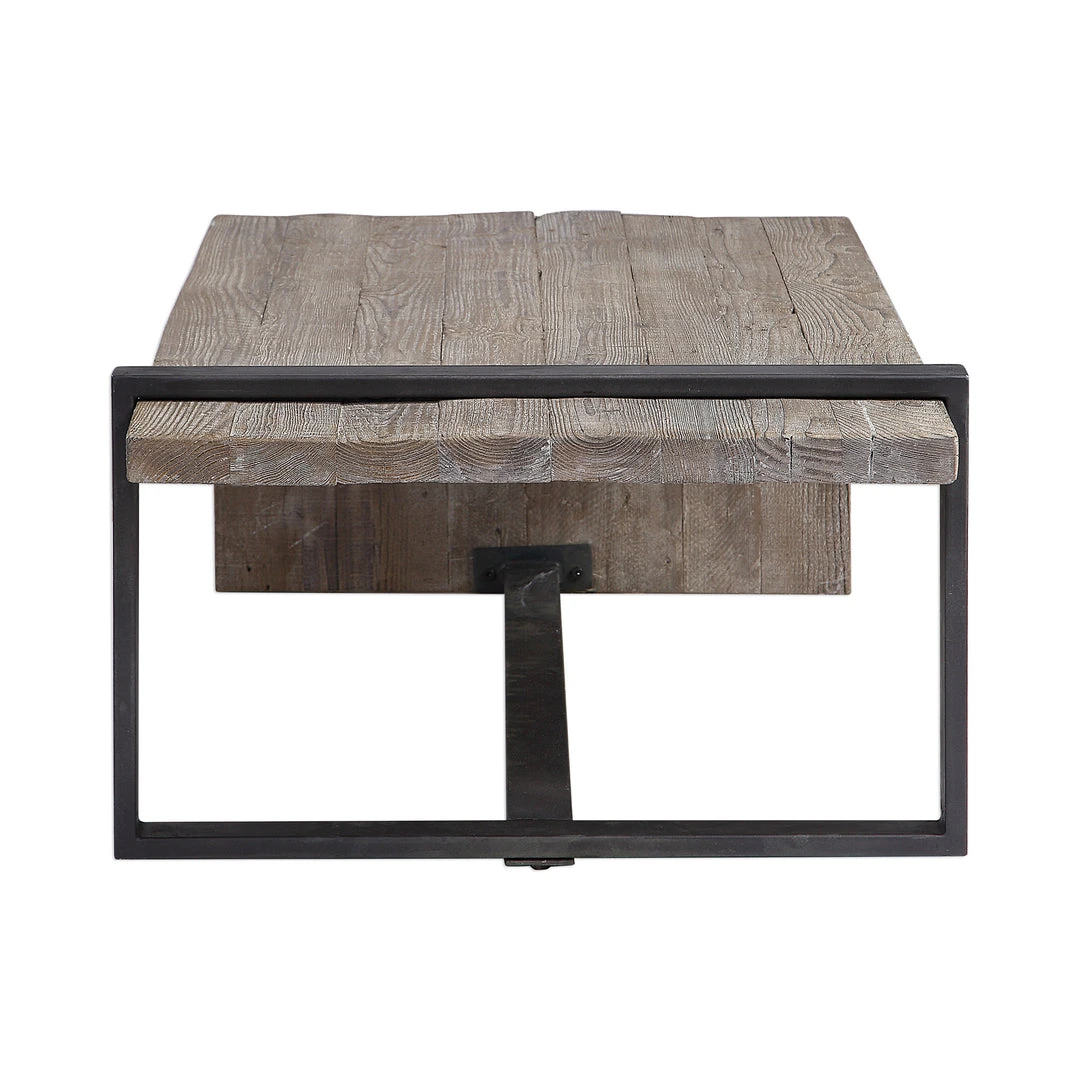LIVING ROOM Uttermost Genero Weathered Coffee Table 6 LIVING ROOM Uttermost Genero Weathered Coffee Table