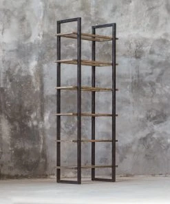 LIVING ROOM Uttermost Olwyn Industrial Etagere