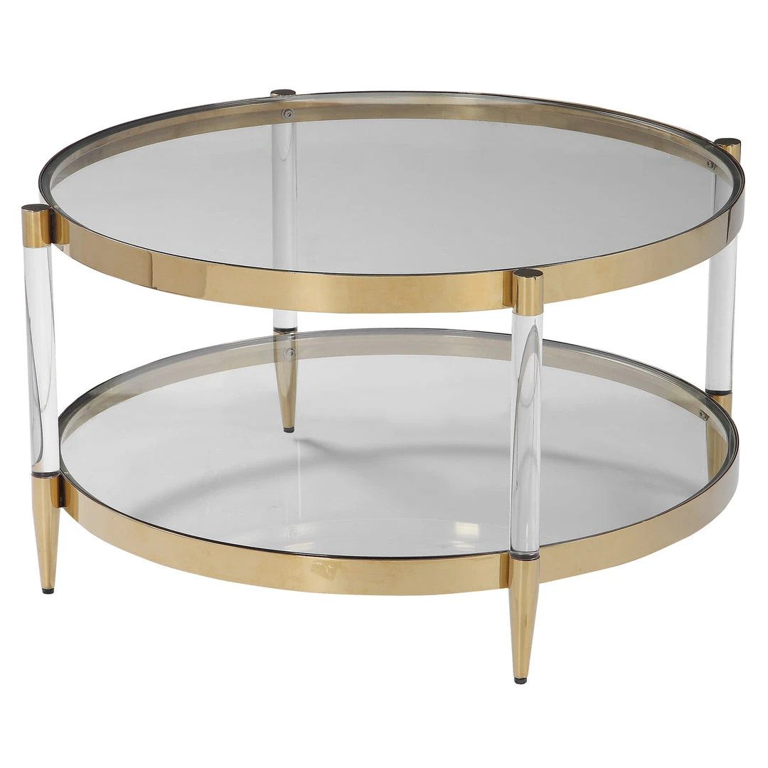 Uttermost Kellen Glass Coffee Table LIVING ROOM 6 Uttermost Kellen Glass Coffee Table LIVING ROOM