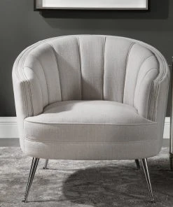 LIVING ROOM Uttermost Janie Mid-Century Accent Chair