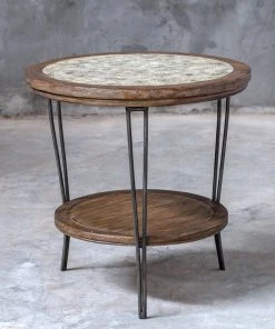 Uttermost Saskia Round Side Table