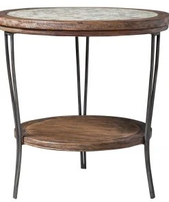Uttermost Saskia Round Side Table