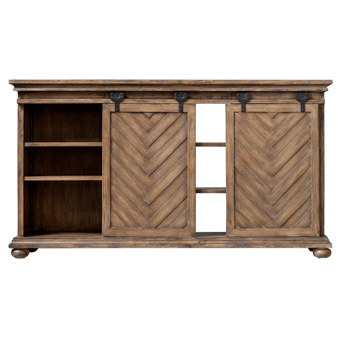Uttermost Primalia Barn Door Media Console LIVING ROOM 7 Uttermost Primalia Barn Door Media Console LIVING ROOM