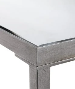 Uttermost Hayley Silver Console Table