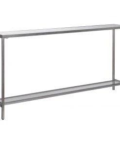 Uttermost Hayley Silver Console Table