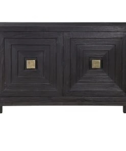 Uttermost Aiken Dark Walnut 2 Door Cabinet