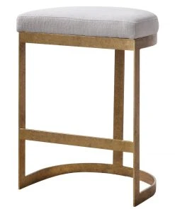 Uttermost Ivanna Modern Counter Stool Bar & Counter Stools
