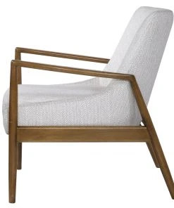 LIVING ROOM Uttermost Bev White Accent Chair