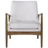 LIVING ROOM Uttermost Bev White Accent Chair
