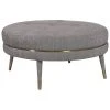 LIVING ROOM Uttermost Blake Modern Taupe Ottoman
