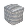Benches, Ottomans & Poufs Uttermost Mesick Handwoven Gray Pouf