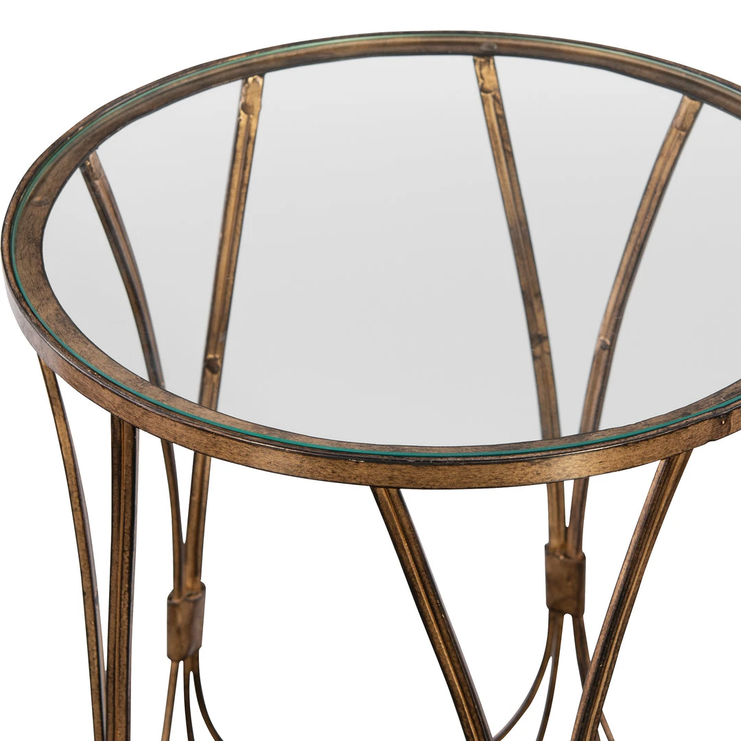 Side & End Tables Uttermost Kalindra Gold Accent Table 5 Side & End Tables Uttermost Kalindra Gold Accent Table
