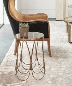 Side & End Tables Uttermost Kalindra Gold Accent Table 6 Side & End Tables Uttermost Kalindra Gold Accent Table