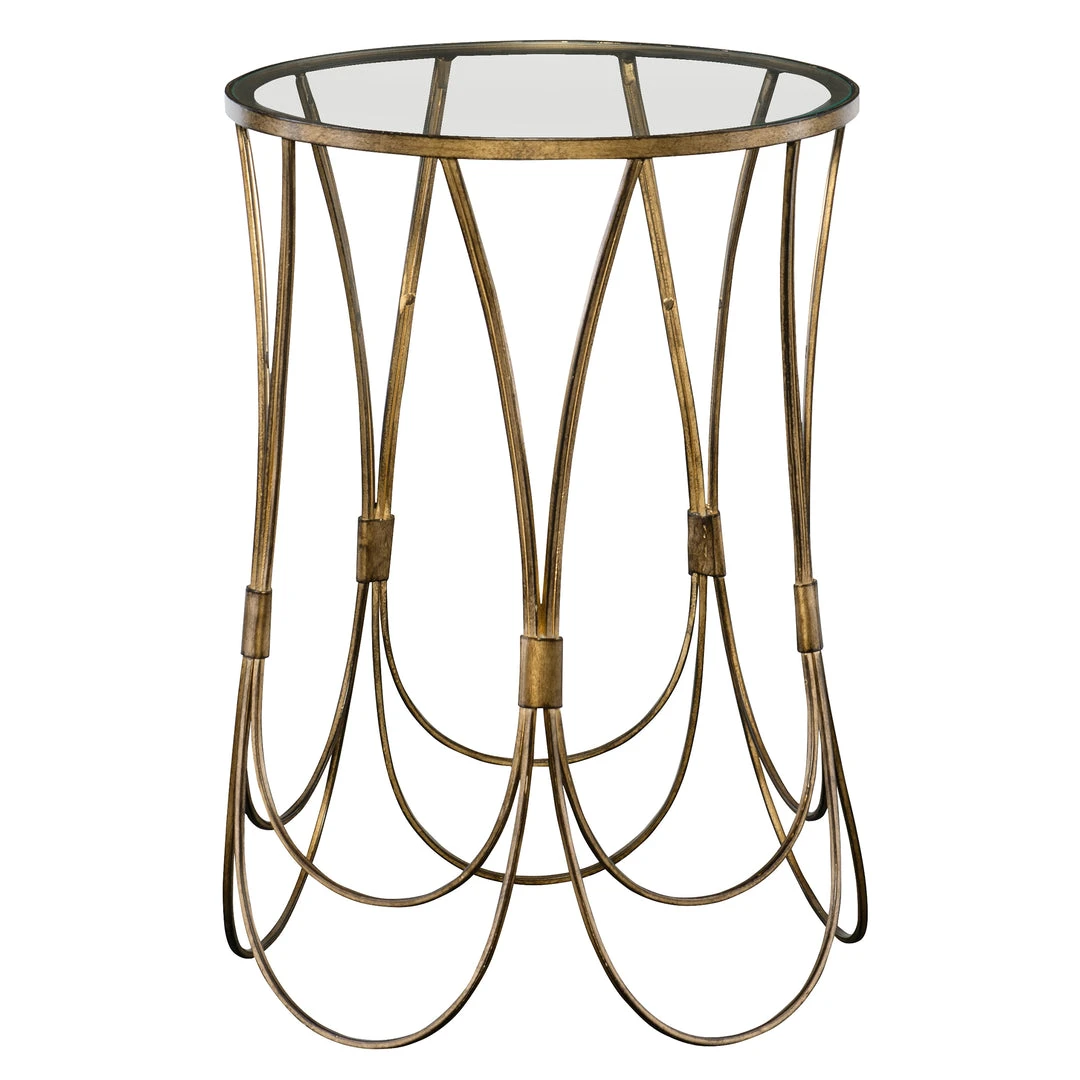 Side & End Tables Uttermost Kalindra Gold Accent Table 3 Side & End Tables Uttermost Kalindra Gold Accent Table