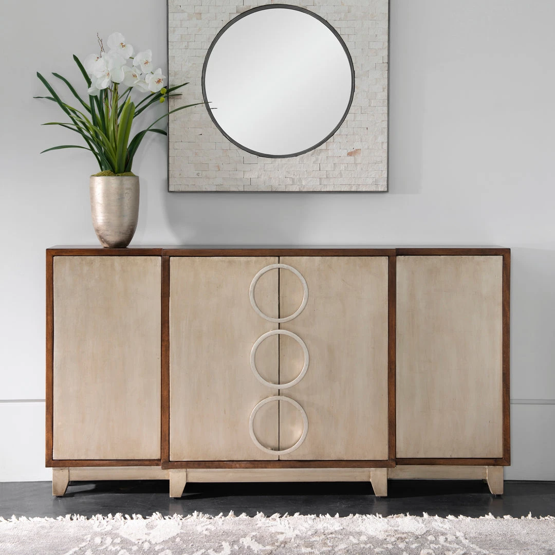 Chests & Cabinets Uttermost Jacinta Modern Console Cabinet 4 Chests & Cabinets Uttermost Jacinta Modern Console Cabinet
