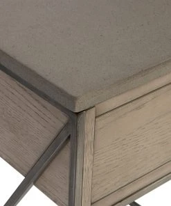 Side & End Tables Uttermost Cartwright Gray Side Table