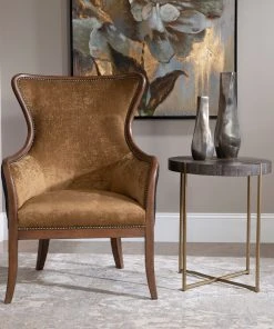 Uttermost Taja Round Accent Table 9 Uttermost Taja Round Accent Table