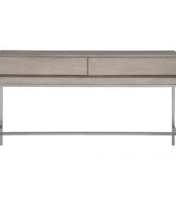 LIVING ROOM Uttermost Kamala Gray Oak Console Table