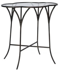 Uttermost Adhira Glass Accent Table 9 Uttermost Adhira Glass Accent Table
