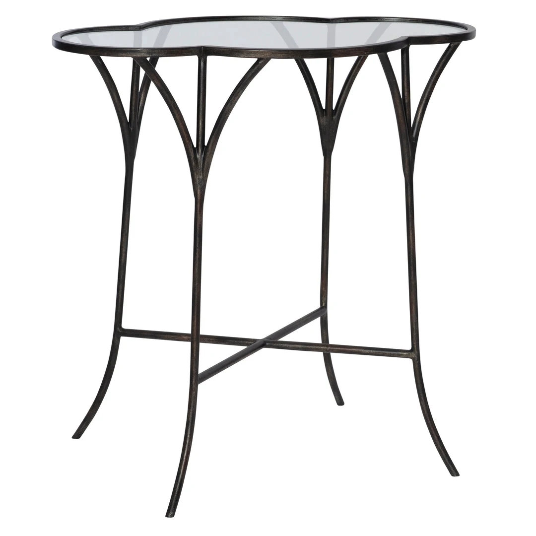 Uttermost Adhira Glass Accent Table 5 Uttermost Adhira Glass Accent Table
