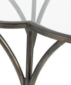 Uttermost Adhira Glass Accent Table 11 Uttermost Adhira Glass Accent Table