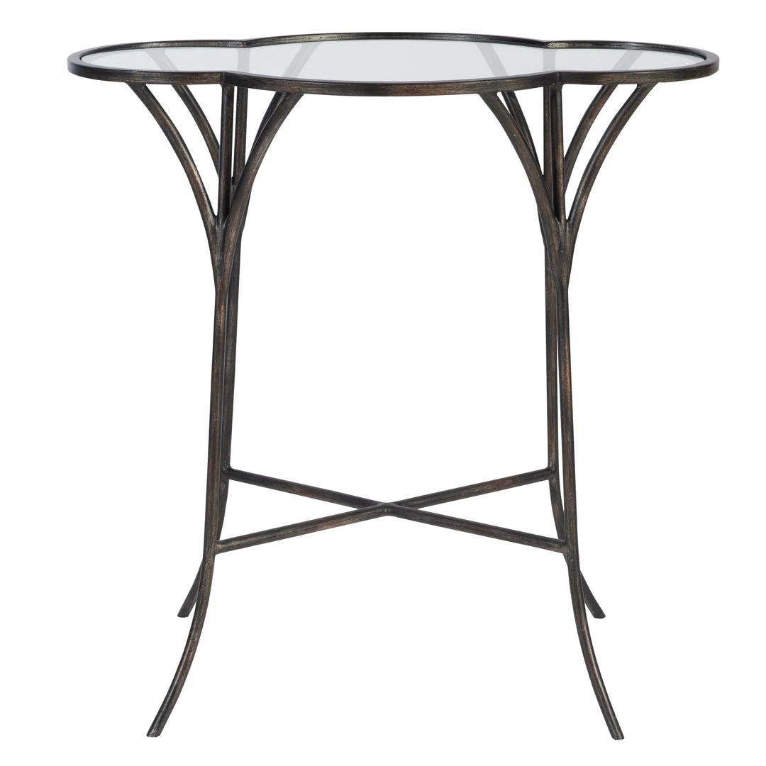 Uttermost Adhira Glass Accent Table 3 Uttermost Adhira Glass Accent Table