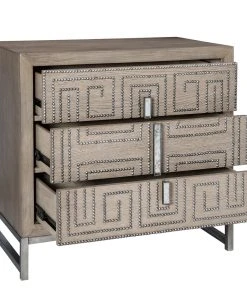 LIVING ROOM Uttermost Devya Gray Oak Accent Chest 14 LIVING ROOM Uttermost Devya Gray Oak Accent Chest