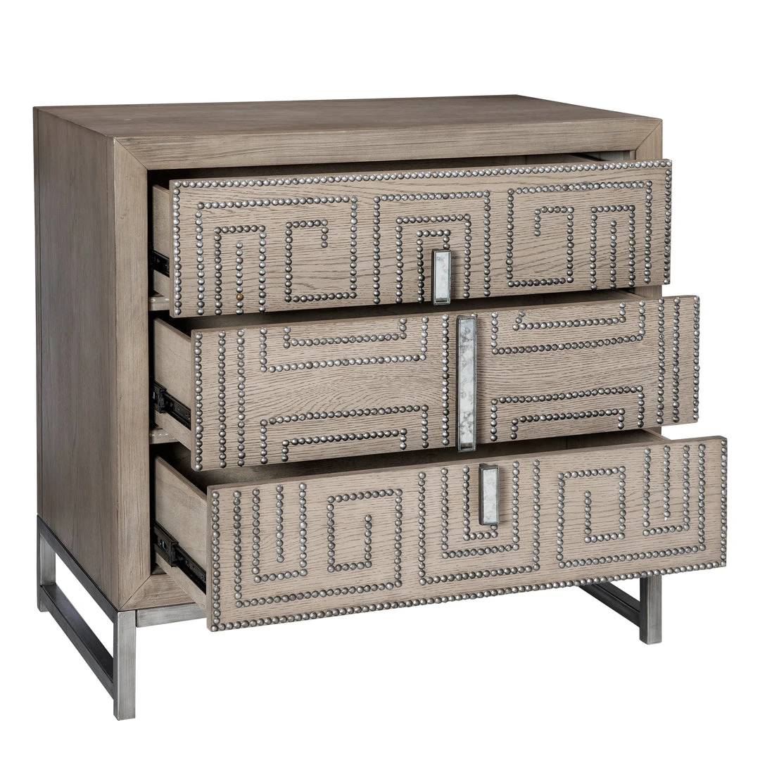 LIVING ROOM Uttermost Devya Gray Oak Accent Chest 7 LIVING ROOM Uttermost Devya Gray Oak Accent Chest