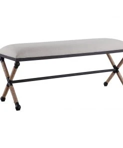 Uttermost Firth Oatmeal Bench
